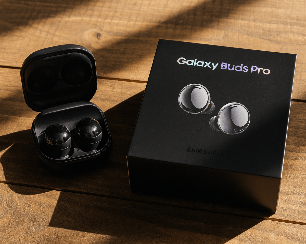 Galaxy Buds Pro Wireless Earbuds – Active Noise Cancelling Bluetooth Earphones (Sound by AKG, IPX7 Waterproof)