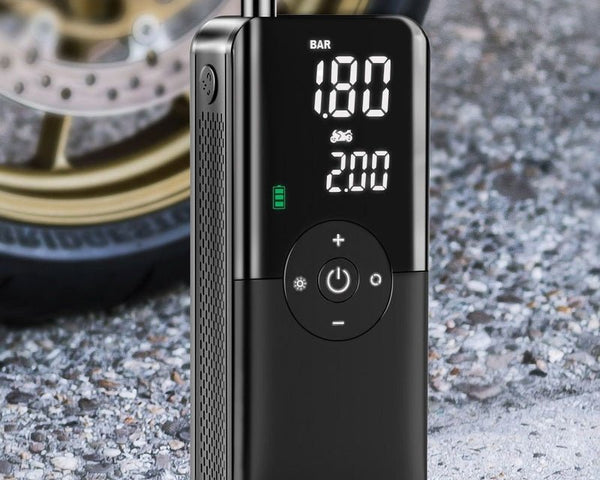 Portable Electric Air Pump – Wireless, Rechargeable, High-Pressure Air Compressor for Tire