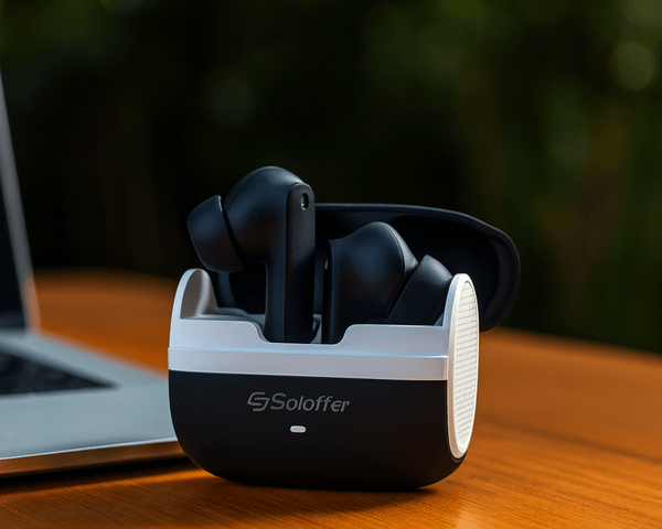 Solo™ True Wireless Stereo Earbuds – Bluetooth 5.3 Hi-Fi Sound with Deep Bass & Long Battery Life