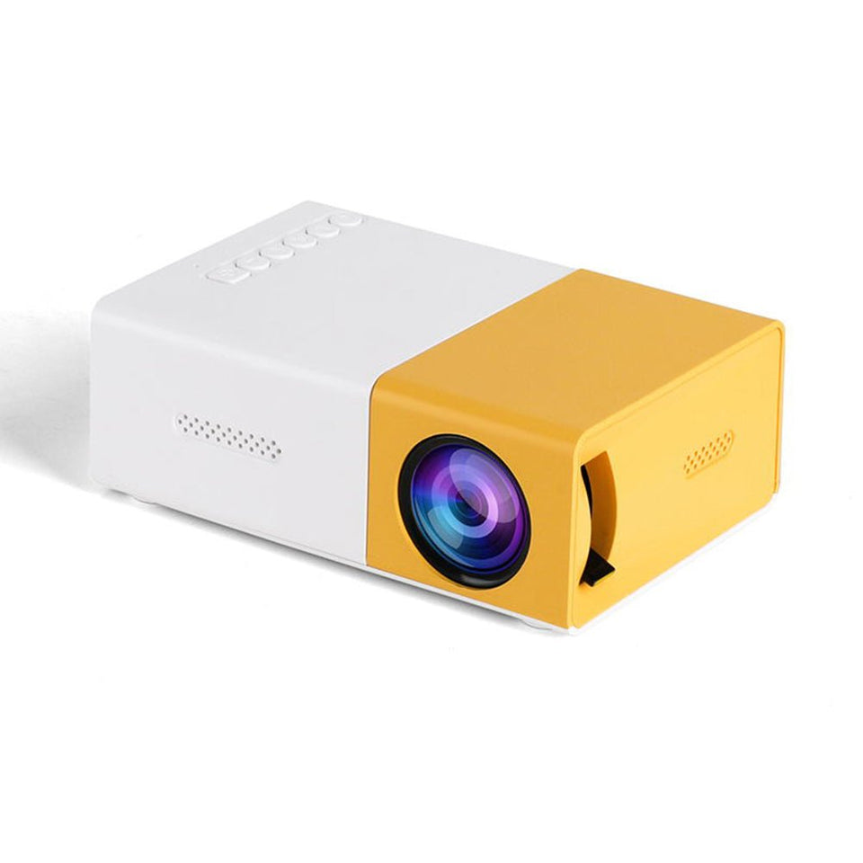 YG-300 Mini Projector – Android 9.0, 120" Display