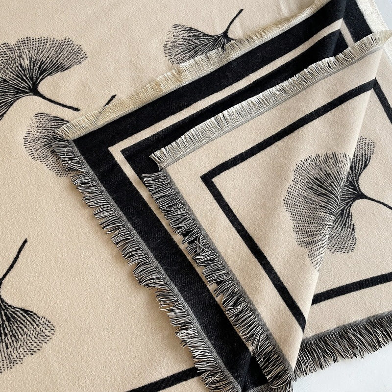 Multifunctional Air-Conditioning Shawl Blanket Scarf – Soft, Cozy Wrap for Home, Office & Travel