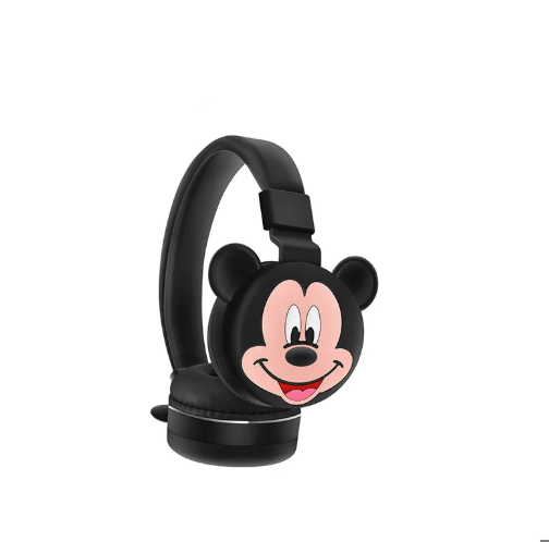 Micker™ Mickey & Minnie Wireless Headphones – Bluetooth 5.3 Kids Headset with 3D Cartoon Design