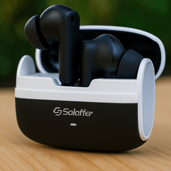 Solo™ True Wireless Stereo Earbuds – Bluetooth 5.3 Hi-Fi Sound with Deep Bass & Long Battery Life