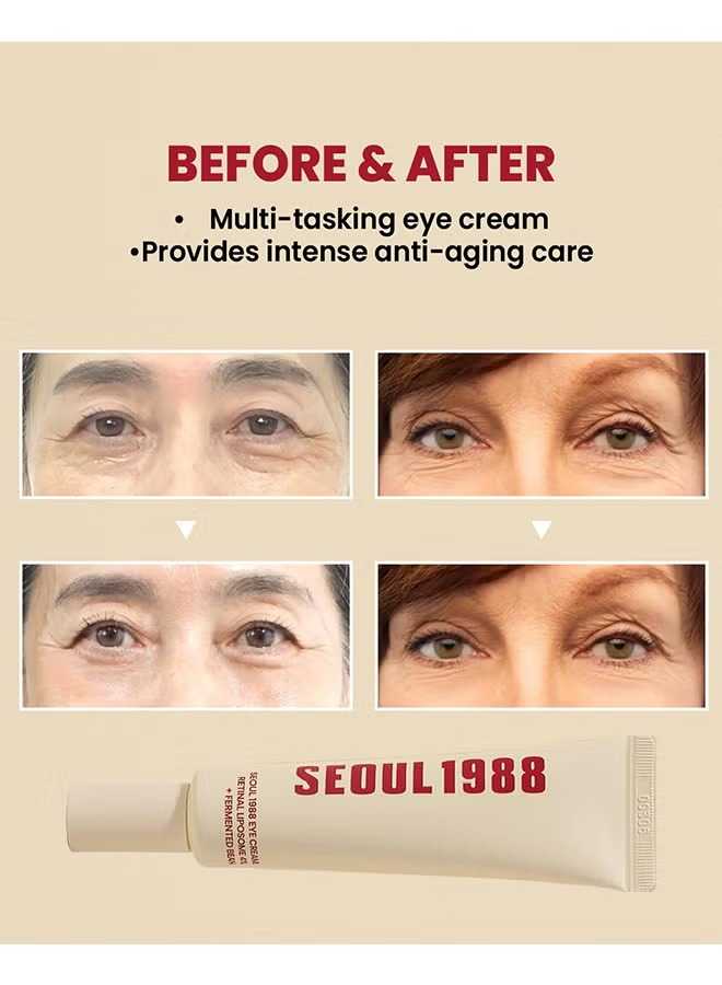 SEOUL 1988 Retinal Eye Cream – Anti-Aging Brightening Eye Cream with 4% Retinal Liposome