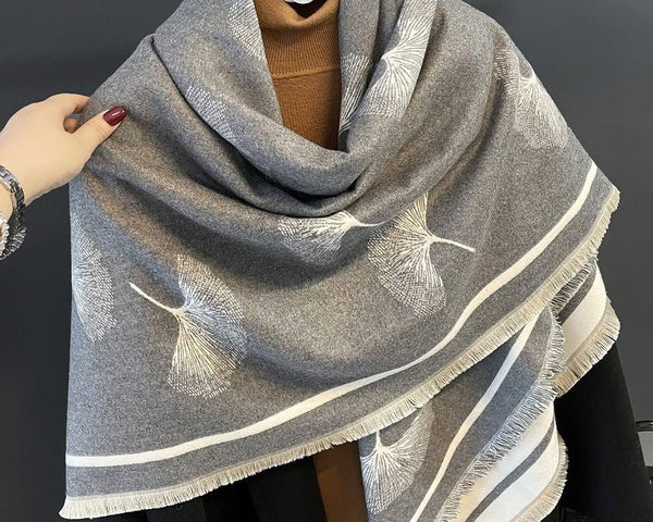 Multifunctional Air-Conditioning Shawl Blanket Scarf – Soft, Cozy Wrap for Home, Office & Travel