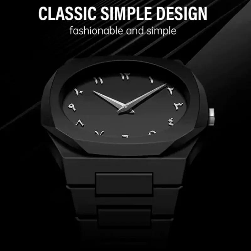 Arabic Aura Watch – All Black Edition