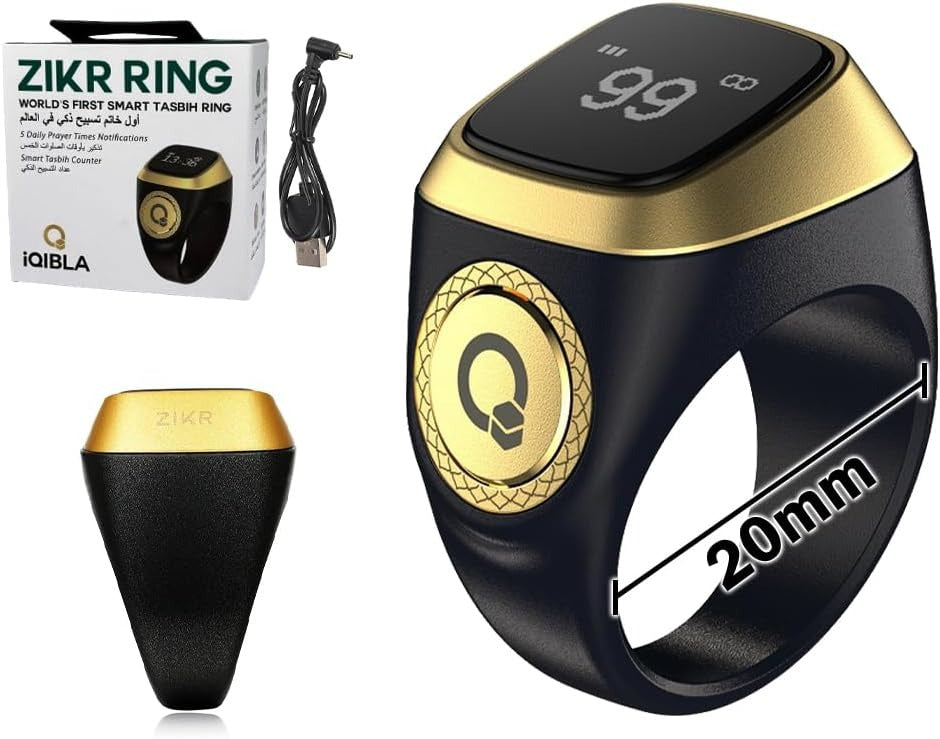 Anlising Smart Zikr Ring Counter – Bluetooth Tasbih Ring