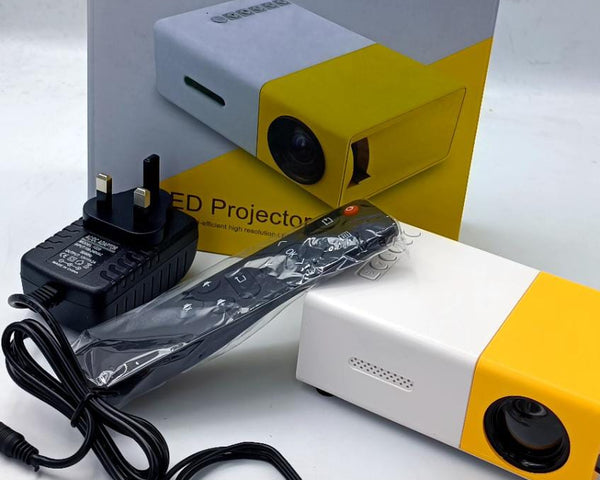 YG-300 Mini Projector – Android 9.0, 120" Display