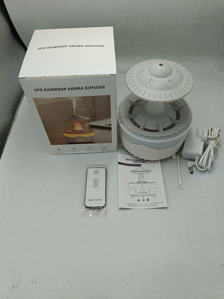 Mushroom Rain Cloud Humidifier with 7-Color LED Lights